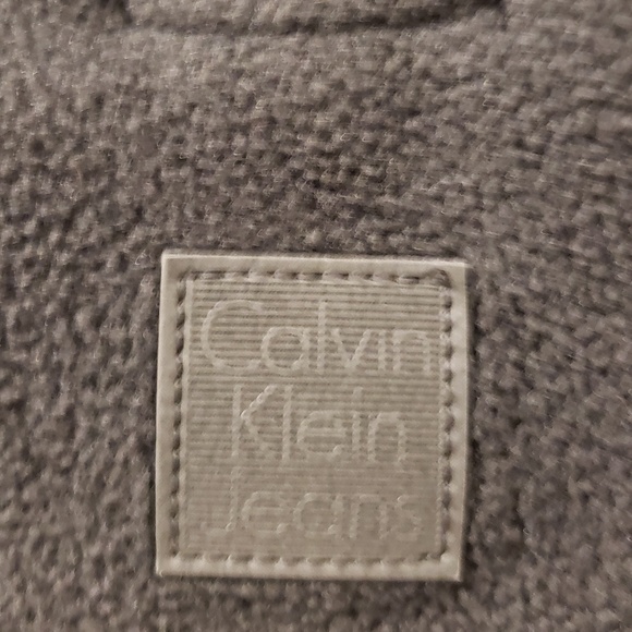 NWOT Calvin Klein Fleece Jacket Sweater Soft - Picture 4 of 4